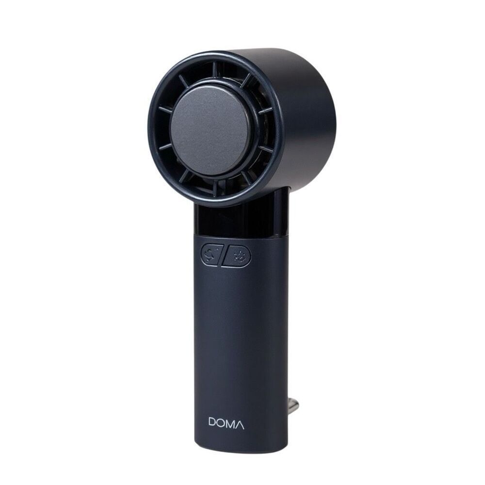 DOMA FF-28 Turbo Ice Handy Portable Mini Fan Rechargeable High Speed Navy Blue